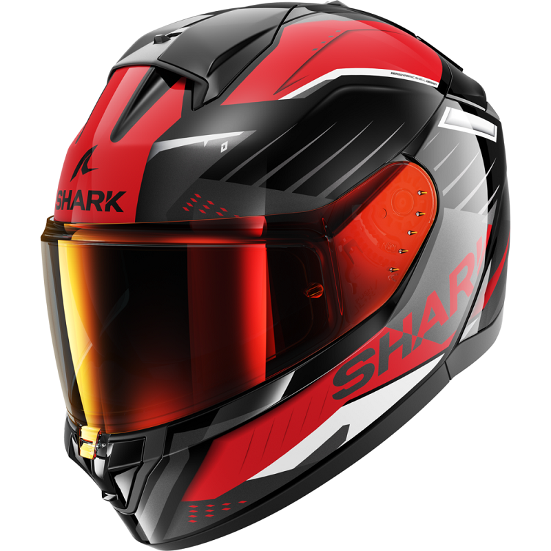 Мотошлем Shark Ridill 2 Bersek Black/Red/Anthracite