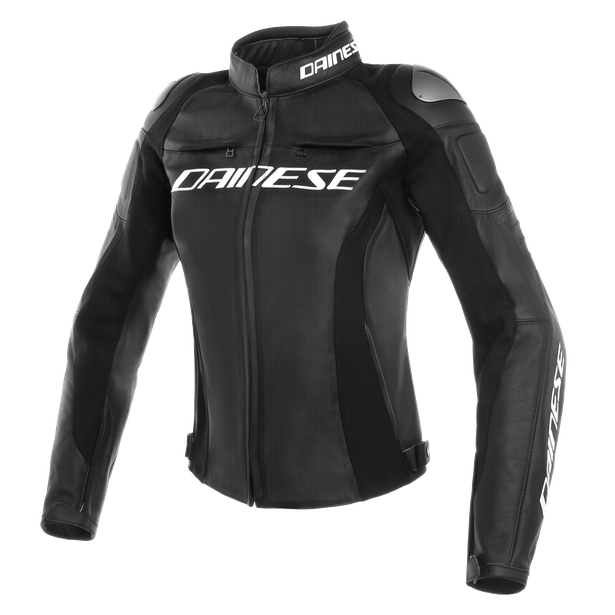 Dainese Куртка Кожаная Женская Racing 3 Perforated Lady Black