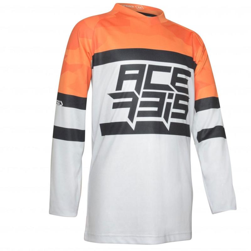 Джерси детское Acerbis MX Skyhigh Kid Jersey оранжевый/серый