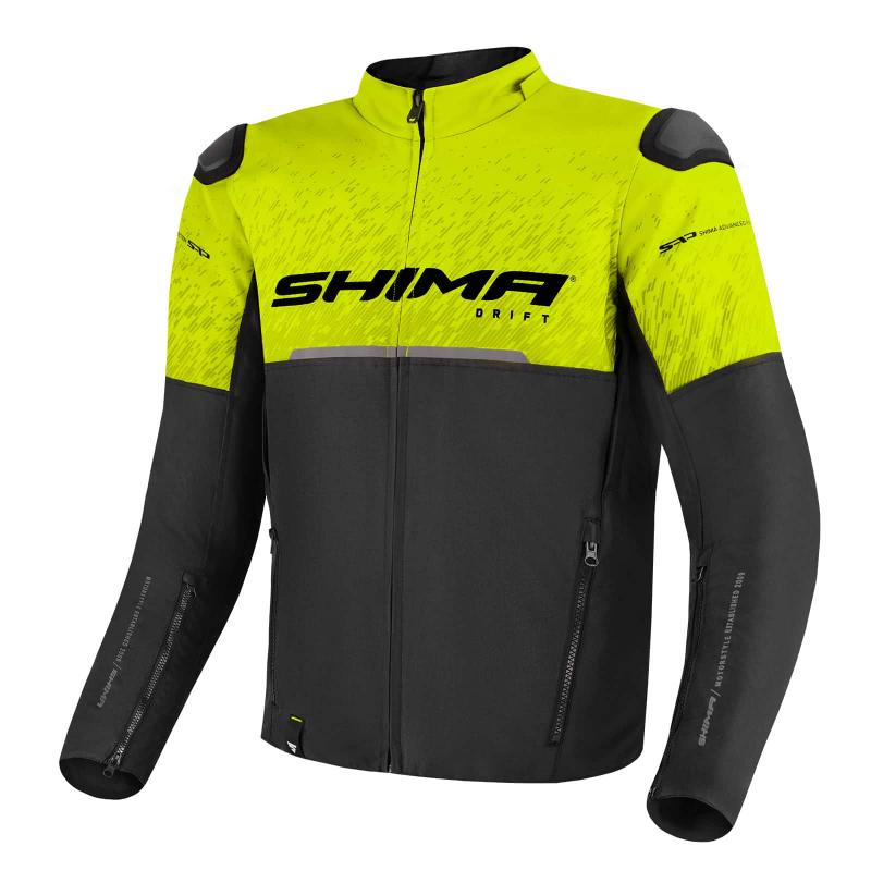 Мотокуртка текстильная Shima Drift Men Fluo