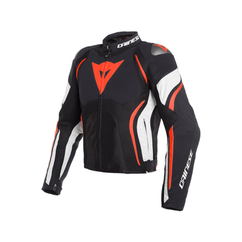 Куртка DAINESE ESTREMA AIR TEX BLACK/WHITE/FLUO-RED