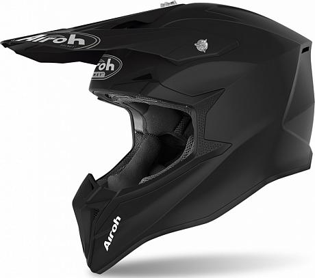 Кроссовый шлем Airoh Wraap Color Black Matt XS
