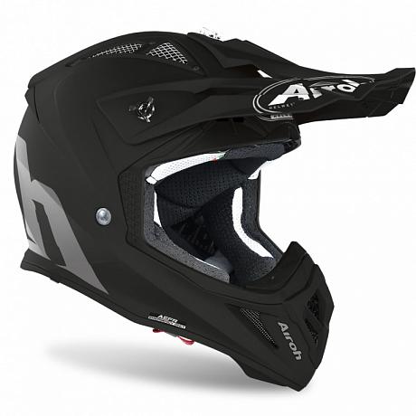 Кроссовый шлем Airoh Ace Color Black Matt XS