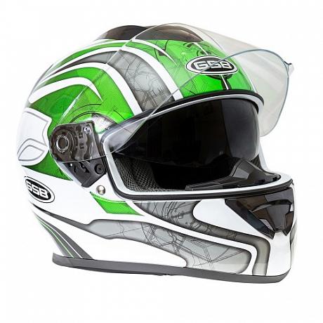 Шлем GSB G-350 GREEN-WHITE M
