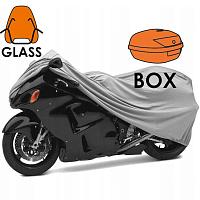Защитный чехол для мотоцикла Extreme style 300D Box Gl серый 2XL