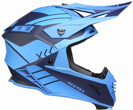 Мотошлем кроссовый Acerbis X-Track Синий