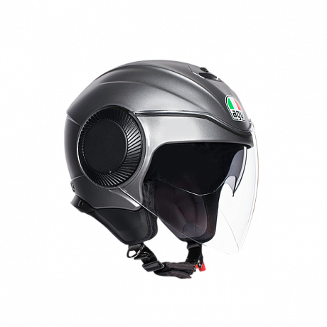 Шлем открытый AGV Orbyt E2205 Mono - Matt Grey XS