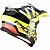 Мотошлем Scorpion Exo VX-16 Air Turn, цвет Желтый Неон/Черный/Белый