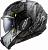  Шлем модуляр LS2 FF900 Valiant II Gripper, черно-серый XS