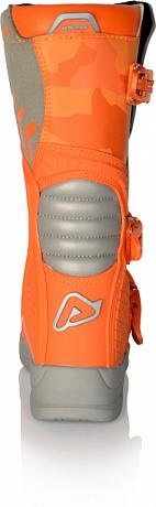 Мотоботы детские кроссовые Acerbis X-Team Jr, оранжевый/серый 33