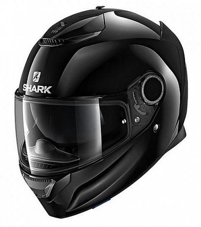 Шлем интеграл Shark HE3430E-BLK Black XS