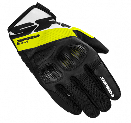 Перчатки Spidi Flash-R Evo Black/Yellow Fluo M