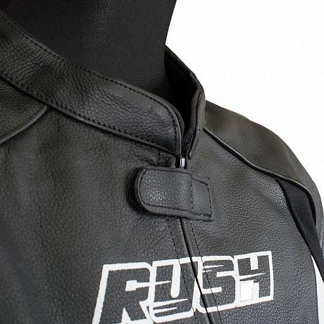 Мотокуртка Rush Fury кожа, цвет Черный