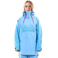 Dragonfly Куртка-анорак сноубордическая UKTUS Woman Blue-Pink