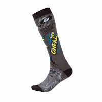 Носки для мотокросса O’NEAL Pro Mx Sock Villian, серые