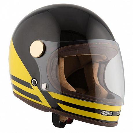 Шлем ByСity Roadster черно-желтый M