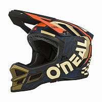 Шлем велосипедный Oneal Blade Zyphr синий/оранжевый