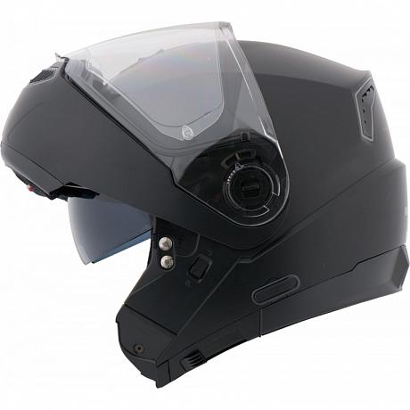 Шлем модуляр Nolan N104 Absolute Classic N-Com 10 Черный Матовый