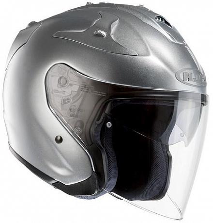 Шлем открытый HJC FG-JET Metal CR Silver S