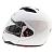  Шлем модуляр с солнцезащитными очками GSB G-339 White Glossy S
