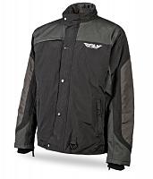 Куртка зимняя FLY Racing ATV/снегоход Aurora черная/ сер.
