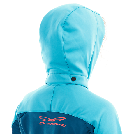 Куртка с капюшоном Dragonfly EXPLORER 2.0 Woman Scuba Blue 2024