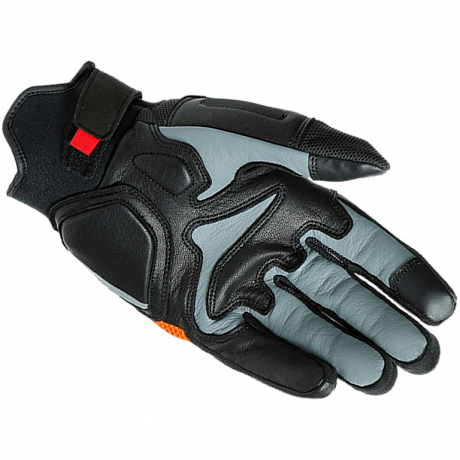 Перчатки кожаные Dainese D-Explorer 2 Glacier-grey-orang-blk