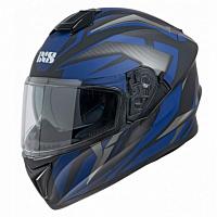 Шлем интеграл IXS Full Face Helmet iXS216 2.1, черно-синий 