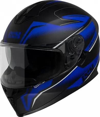 Шлем интеграл IXS HX 1100 2.3 черно-синий XS
