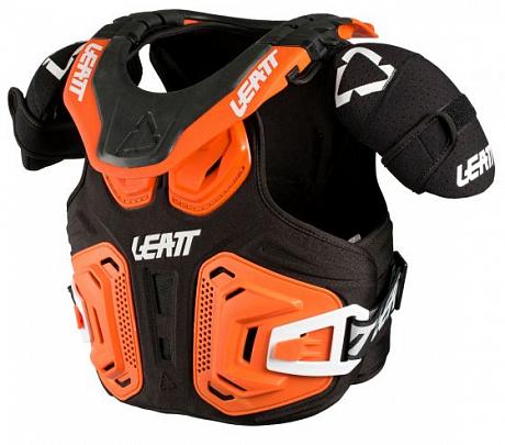 Детский защитный панцирь + шея Leatt Fusion Vest Junior 2.0, Orange, 2021 L/XL