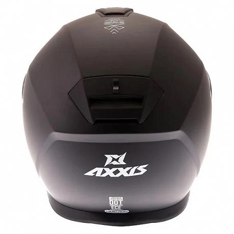Шлем модуляр AXXIS FU403 SV Gecko SV Solid черный матовый S