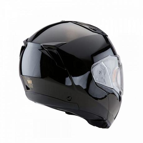 Шлем снегоходный ZOX Condor, стекло с электроподогревом черный M