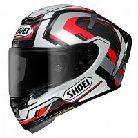 Шлем Shoei X-spirit III Brink серо-черно-красный