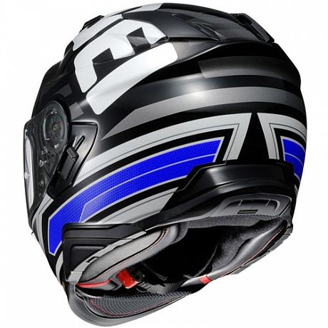 Шлем интеграл Shoei GT-Air 2 Insignia, Сине-черно-серый