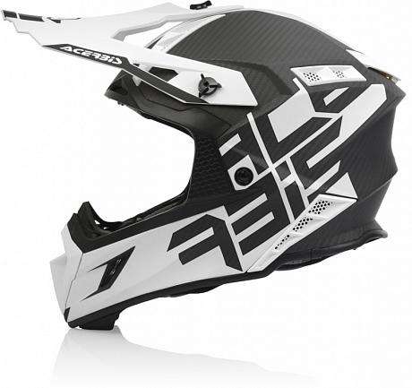 Шлем Acerbis Steel Carbon White/Black