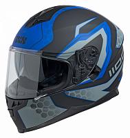 Шлем интеграл HX 1100 2.2 IXS Черно-синий матовый