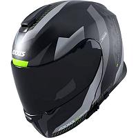 Шлем модуляр AXXIS FU403SV Gecko SV Shield серый