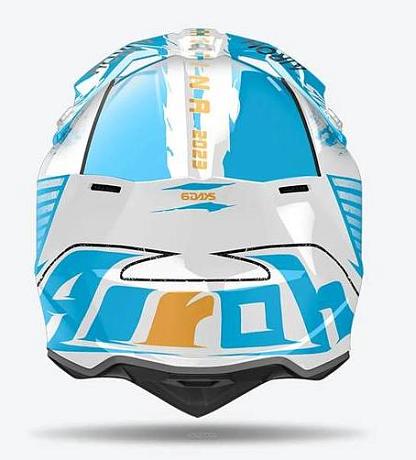 Кроссовый шлем Airoh Wraaap Sixdays Argentina 2023 Gloss XXS