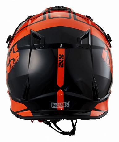 Шлем HX 361 2.1 IXS Черно-оранжевый