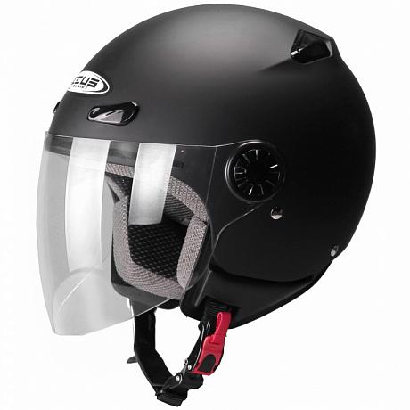 Открытый шлем Zeus ZS-210B черный матовый S