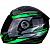 Мотошлем Scorpion Exo-490 Nova, цвет Черный/Зеленый