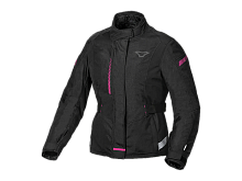 Куртка женская ткань MACNA NIVALA черная/розовая