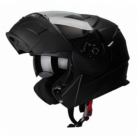 Шлем модуляр Zeus ZS-3020 черный матовый S