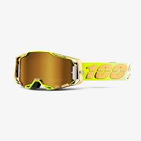 Очки кроссовые 100% Armega Goggle Feelgood True Gold Lens