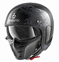 Мотошлем Shark S-Drak Carb Freestyle Cup черный/серый