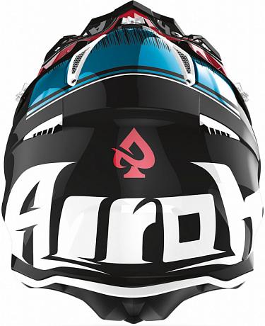 Airoh Кроссовый шлем Aviator Ace синий/красный M