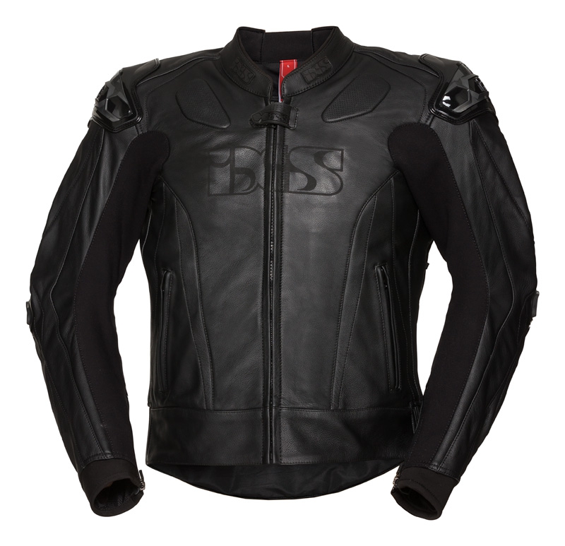 Куртка кожаная IXS X-Sport Jacket RS-1000, черный